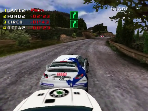 Test Drive V-Rally screenshot 3 for Sega Dreamcast